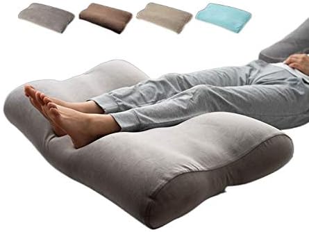 Amazon 足まくら 足枕 日本製 母の日 ギフト プレゼント 実用的 枕 足 むくみ 解消 グッズ ビーズ フットピロー 快眠枕 安眠枕 抱きまくら さらさら フィット感 膝下 浮腫 疲労 分散 リラックス 至福の睡眠 負担 軽減 洗える ブルー 足枕 オンライン通販