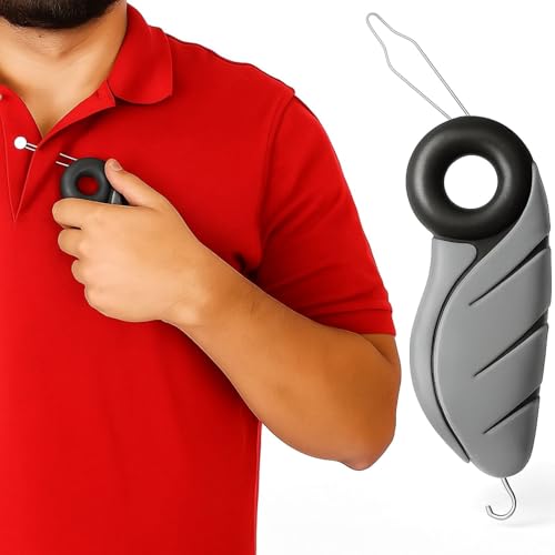 Vive Button Hook with Finger Hole - Zipper Gripper Pull