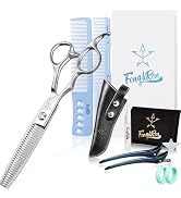 Fengliren High-end Professional Hair Cut Thinning Scissors Hair Cutting Teeth Shears Left Hand Ba...