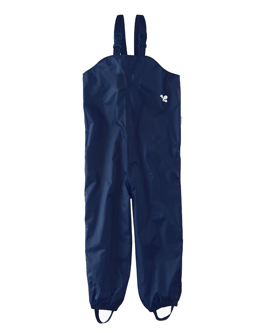 Muddy Puddles Baby Recycled Originals Waterproof Dungarees, Navy Blue, 18-24 Months