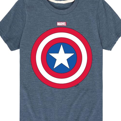 Marvel Captain America - Logo Shield - Toddler and Youth Short Sleeve Graphic T - Shirt3