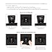 STUFFSTASH 4 Row 180+ Graded Trading Card Storage Box with Dividers; Graded Card Case; Sport Cards PSA Slab Cases; Bulk Card Display Storage Boxes; TSA Approved Locks