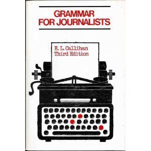 Paperback Grammar for Journalists Book