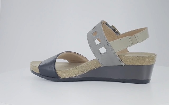 Amazon.com | NAOT Women's Dynasty Sandal Soft Black Lthr/Foggy