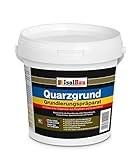 Isolbau Quarzgrund - Grundierung für Beton & Holz - Wasserdicht, frostbeständig, für innen & außen - 1,5 kg