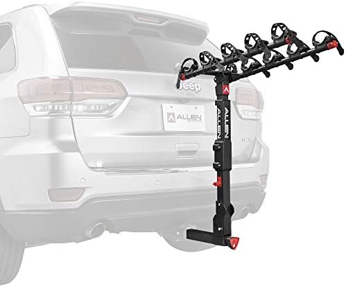 Allen Sports Premier Locking Quick Release 5-Bike Carrier for 2 in. Hitch, Model QR555