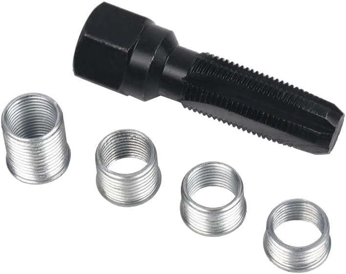 14mm Car Cylinder Head Tap for Spark Plug Rethreading for Helicoil Thread Repair Tool Kit Spark-Plug Hole Sleeve for Repair Parts