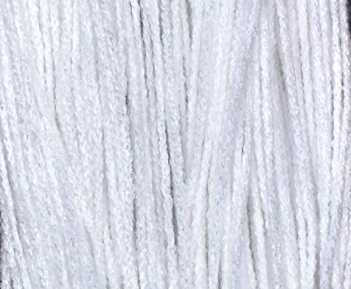 Image of SIMI ENTERPRISE Knitting Yarn Crave Wool White 500 GMS Best Used with Knitting Needles, Crave Wool Crochet Needles-VQ Art-BFJ