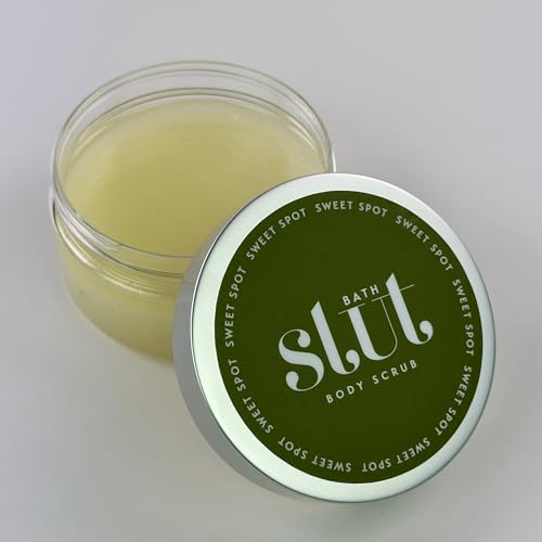 Bathslut Gentle Exfoliating Dead Sea Salt Body Scrub - Natural Oils | Moisturizing Scrub | Remove Dead Skin | Reduce Cellulite | Anti-Aging | Luxury Gift thumb #1