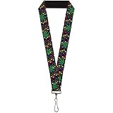 Buckle-Down Lanyard - Weed Buckle-Down Unisex-Erwachsene Schlüsselanhänger, Mehrfarbig, 22\