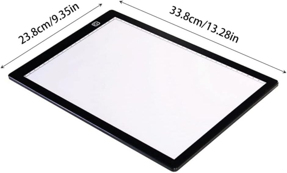 Veemoon Matte Texture Led Drawing Board USB Cable for Tracing and Sketching Brightness Portable Magnetic for Artists and Students