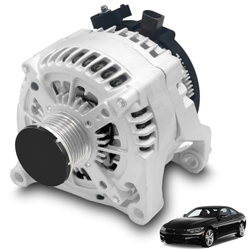 12317605061 New Alternator 210A 12V Fit for 2012-2018 BMW 228i 320i 328i 428i 528i X1 X3 X4 M2 Z4 2.0L CW 6-Groove Clutch Pulley #14204 by BZJUNZE - Used condition - US$148.19