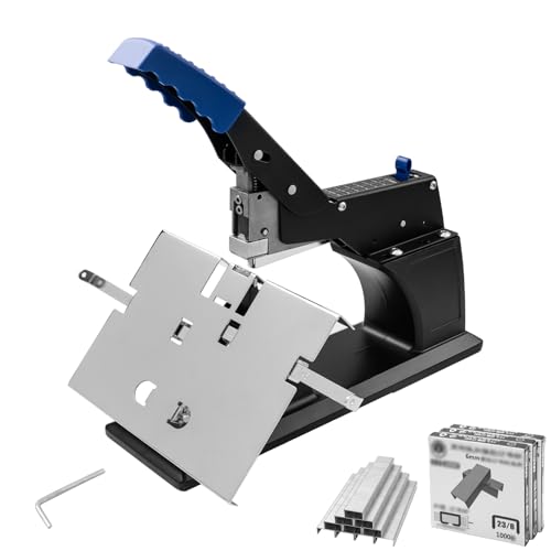 Desktop Saddle Stapler for Booklets,Heavy Duty Long Reach Stapler with 3000 23/6 Staples,Flat and Saddle Fast Switch System,Max Stapling 60 Sheets