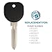 Keyless2Go Replacement for New Uncut PK3 Transponder Ignition Car Key B107 PT04