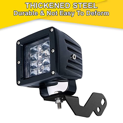Spurtar 2 Pack Light Bar Mounts Compatible With Utv 2014-2019 Polaris Rzr Xp 900 1000, Side Pillar Mounting Brackets For Utv Light Bar A-Pillar Spot Work Light, Rzr 1000 Xp Accessories #TOP1