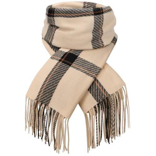 Image of Loritta Winter Scarf for Women, Long Plaid Shawl Wraps Scarves Gifts