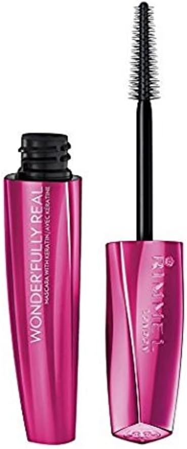 Rimmel Wonder'fully Real Mascara, Black, 0.37 Fluid Ounce