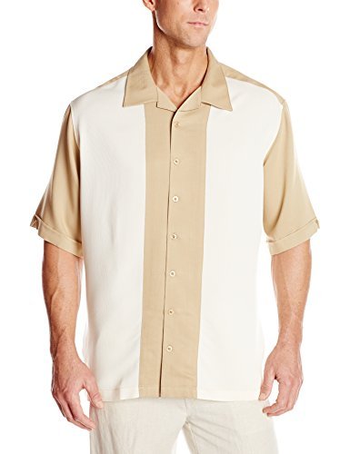 Cubavera Men's Big & Tall Short-Sleeve Woven Shirt