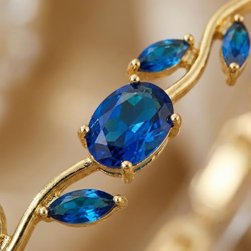 Image of MIRAYHA VIral Tulip Bracelet for Women | Bloom Floral Tulip With Crystal Stones For Women & Girls| Gift for Girlfriend & Wife|Romantic Floral Crystal | Cute Aesthetic Korean Jewellery