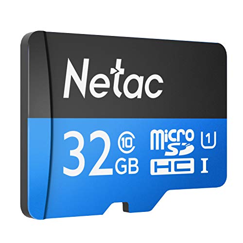 Cartão Memória MicroSD 32GB 80MB/s Netac c Adap