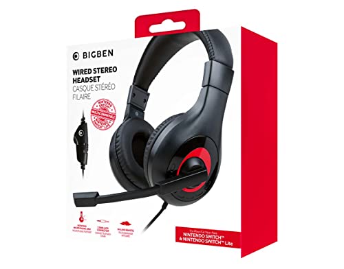 Big Ben Headset Black Auriculares Gaming para Nintendo Switch - Negro