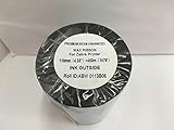 12 Rolls Premium Resin Enhanced Black Wax Ribbons 4.33' x 1476' or 110mm x 450m Thermal Transfer Ink...
