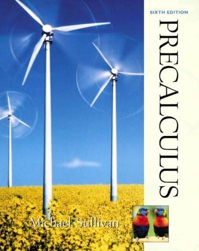 Precalculus (6th Edition)