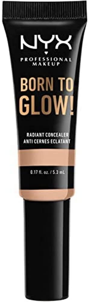 NYX PROFESSIONAL MAKEUP Born To Glow Radiant Concealer, Medium Coverage - Vanilla