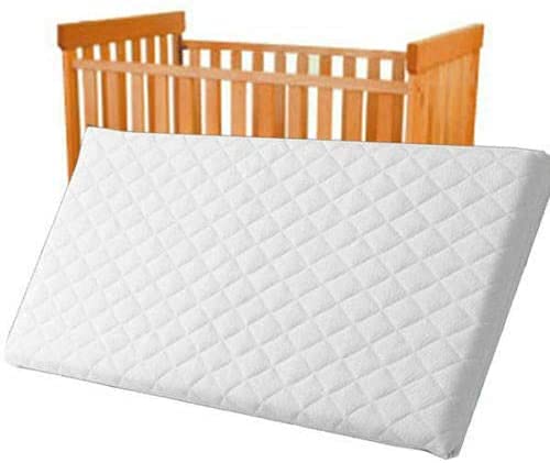 Sleep Wish® Crib Mattress Baby Toddler Cot Quilted Cover Infant Comfortable & Fitted Bed Foam Mattress Breathable Cover Sizes Next To Me Sizes 84x36x5 CM