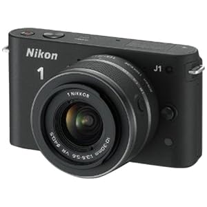 NIKON 1 J1 Kit Compact numérique hybride 10,1Mpix Noir mat + NIKKOR 10-30 mm