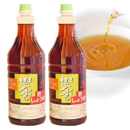 万能のかけ醤油 根昆布入り酢しょうゆ(1.8L×2本) 酢醬油 酢じょうゆ ポン酢 鍋つゆ しゃぶしゃぶ 刺身 さしみ 焼き魚 フライ 餃子 たれ ビネガー 和風 調味料 贈答 ギフト お中元 御中元 防災 年内発送 [MI652-fy][福山酢販売有限会社]