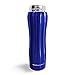 Hydracentials Stainless Steel Insulated Water Bottle with Straw 25oz Double Wall Wide Mouth Vacuum Insulation Design (Blue)