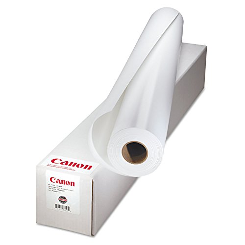 Canon Heavyweight Matte Coated Paper Roll, 2" Core, 10 Mil, 36" X 100 Ft, Matte White #TOP1