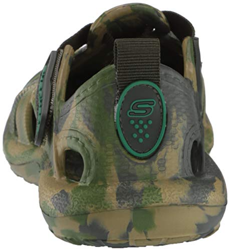 Skechers Boy's Foamies Koolers - Swurlz Water Shoe, Camo, 10 Little Kid #TOP2