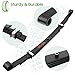 10L0L Golf Cart Heavy Duty Rear 4-Leaf Spring Kit with Bushings & Sleeves for Club Car DS Golf Cart Accessories