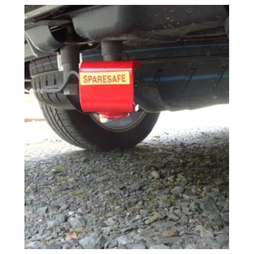 CampervanBits Spare Safe - Dispositivo antirrobo para Rueda de Repuesto para VW T5 T6 Transporter, Caravelle, California y Caddy