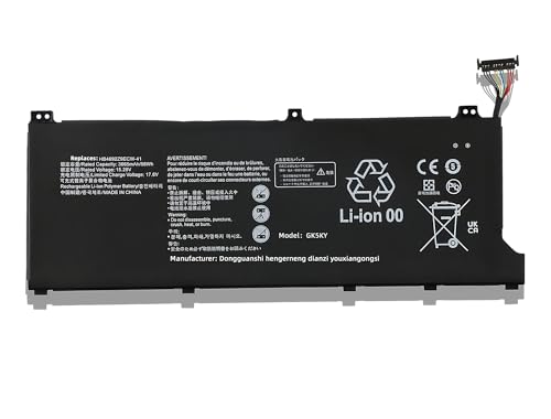 56Wh HB4692Z9ECW-41 Laptop Battery Replacement for Huawei for Honor for MagicBooK 14 for Matebook D 14 2020 NBB-WAE9 NbB-WAE9P NbB-WAQ9RP Nblk-wax9x Nil-waq9r Series 15.28V 3665mAh High performance