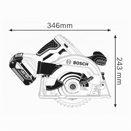 Bosch GKS 18 V - vue 3