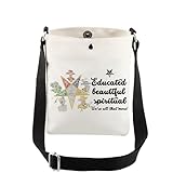 CMNIM Order Of The Eastern Star Gift Eastern Star Crossbody Bag Educated Beautiful Spiritual Sister Sorority Gift for Women