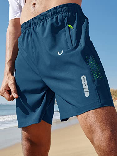 Image of NORTHYARD Men's Athletic Running Shorts Quick Dry Workout Shorts 7 inch / 5 inch / 9 inch Lightweight Sports Gym Basketball Shorts Hiking