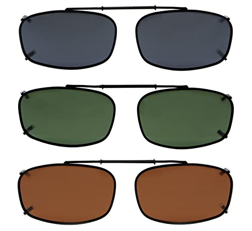 Eyekepper sunglasses metal frame polarized lens clip