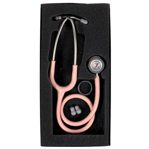 3M Littmann Classic III Monitoring Stethoscope, 5910C, More Than 2X as Loud, Weighs Less, 27" Champagne Rose Satin-Finish Tube for Added Comfort, Flexibility and Cleanability by Littmann - Image 4