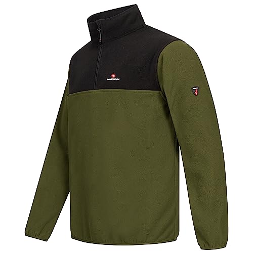 Höhenhorn Skyja Herren Fleece Pullover Schwarz/Grün Gr. XL