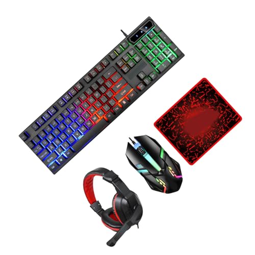Clavier et Souris Gamer Mipcase pour Résoudre le Manque de Place et d'Ambiance Lumineuse