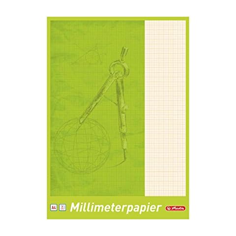 Papier millimétré Herlitz A4 Cover