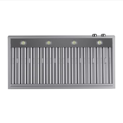 48 in. 1200 CFM Ducted Under Cabinet Range Hood in Stainless Steel with Digital Controls