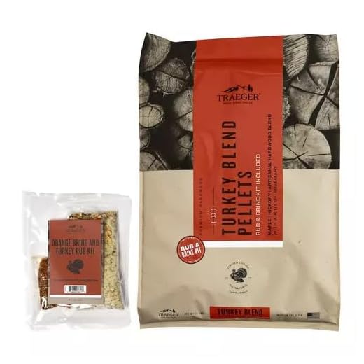 Traeger PELLETS Turkey/BRINE KIT 18LB PEL351