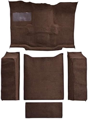 ACC Automotive Carpet Compatible with 1976 to 1983 Jeep CJ-5, Complete Kit (801-Black Plush Cut Pile)