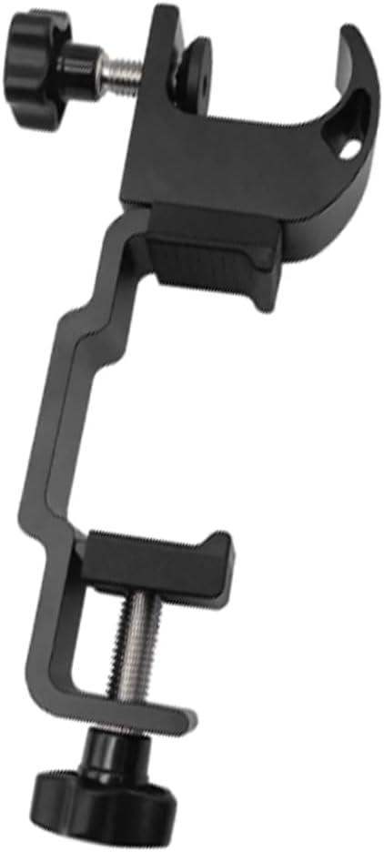 Corrosion Resistant GNSS GPS Pole Clamp with Compass &Open Data Collector Cradle Pole Holder Mount Durable Easy to Use