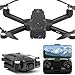 Drohne GPS Professional 4K Kamera Adult,Drohni FPV Faltbare Großer Reichweite,Follow Me Drone GPS Auto Return Home Kreisflug Rückkehr bei Schwacher Batterie Headless Modus,unter 249g
